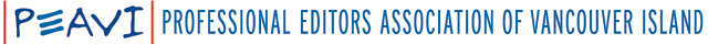 PEAVI - Professional Editors Association of Vancouver Island